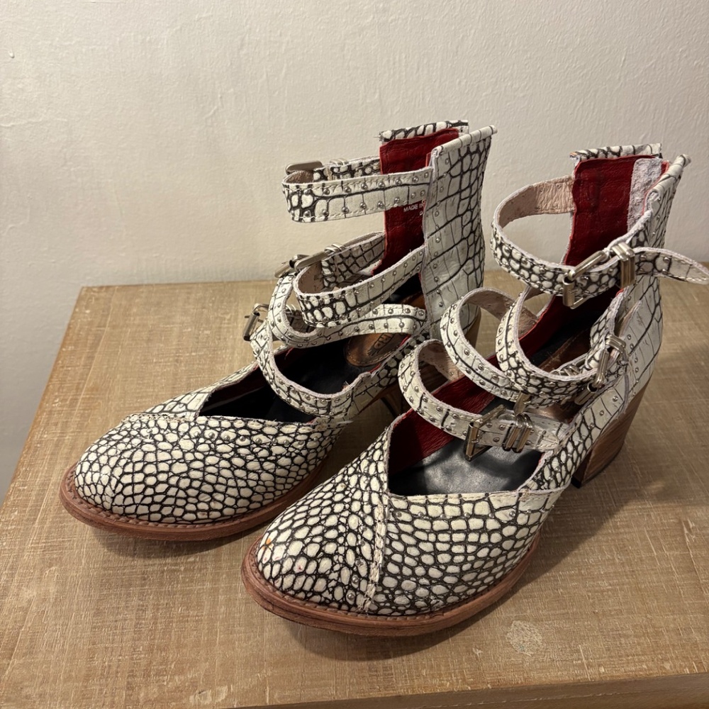 Freebird Felicity - White Croco sz 8 - Picture 5 of 10